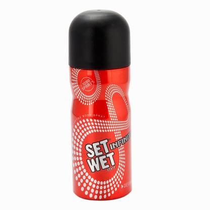 SET WET Infinity Devil Deodorant Spray  -  For Men