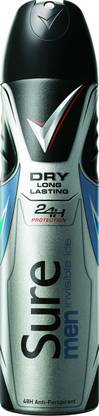 Sure Invisible Ice Deodorant Spray  -  For Men