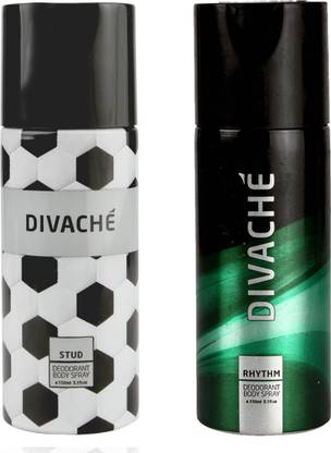 DIVACHE rhythm, stud Deodorant Spray  -  For Men