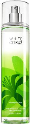 BATH & BODY WORKS White Citrus Fine Fragrance Body Mist - For Men & Women