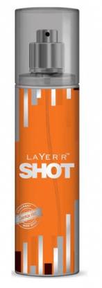 Layer'r Shot SMOKIN HOT Deodorant Spray  -  For Men
