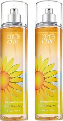 BATH & BODY WORKS Country Chic Combo Fragrance Mist Body Mist  -  For Men & Women