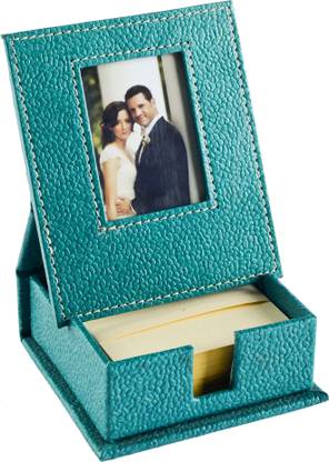 Eco-Leatherette Slip Box with Frame 1 Compartments Leatherette Desk sets