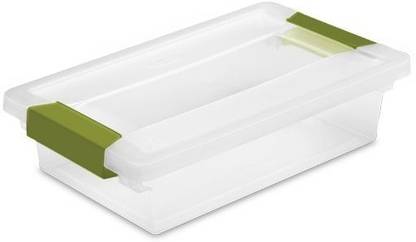 STERILITE Clip Box 1 Compartments Plastic Storage Box