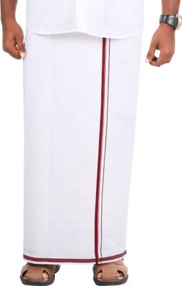 Prakasam Cotton Solid Men Dhoti