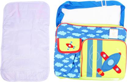 OLE BABY Attractive Applique Multipurpose Nursery Bag