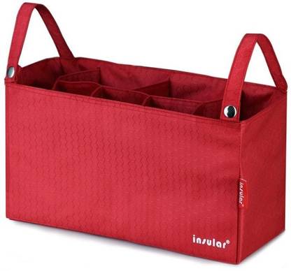 INSULAR Baby Diaper Bag Baby Diaper Bag Insert Organiser Stroller Nappy Bag for Mom with 7 Pockets