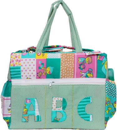 OLE BABY Big Multi-Utility Amazing Abstract Fabric Diaper Bag