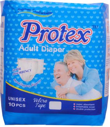 Protex Hook And Loop Diaper Adult Diapers - M