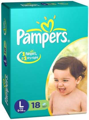 Pampers Hook & Loop - L