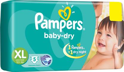 Pampers Diapers Taped - XL