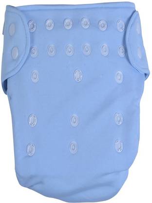 Quick Dry Diaper waist button closure