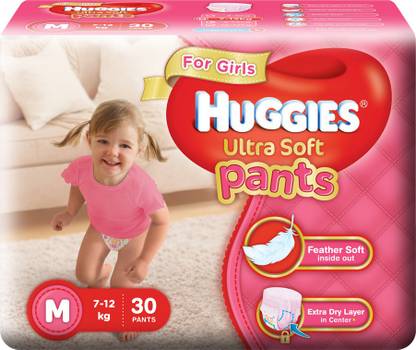 Huggies Ultra Soft Pants - M