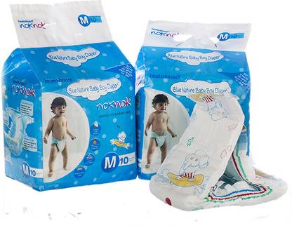 Healthbuddy Nok Baby Boy Diaper - M