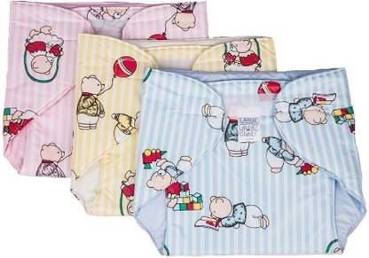 Baby Joy Inside Outside NonToxic WaterProof Diaper (6-12 Months)