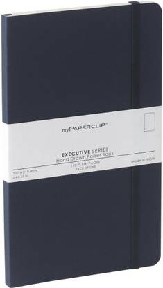 myPAPERCLIP Executive Regular Notebook Plain 192 Pages
