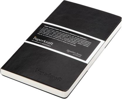 Paperkraft Notebook B7 Note Pad Unruled 160 Pages