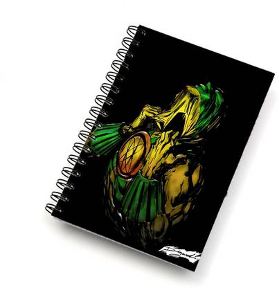 Harshita The Mask Man A5 Notebook Ruled 200 Pages