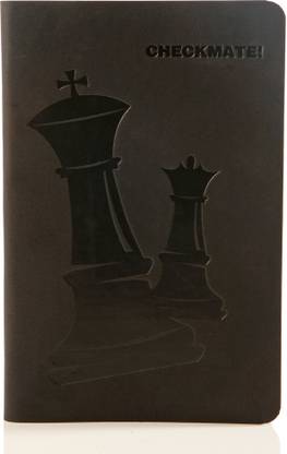Doodle Chess A5 Notebook Ruled 200 Pages