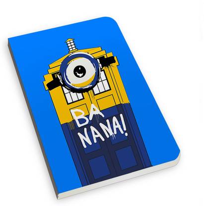 The Fappy Store Bad Minion A5 Notebook Unruled 100 Pages