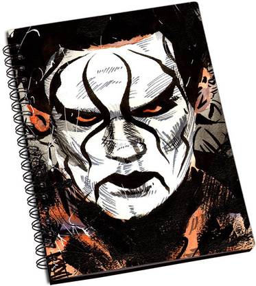 Elvish The Sting Painting A5 Notebook Ruled 200 Pages