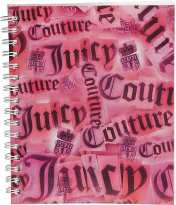 Scribbles Couture Book-size Notebook Ruled 86 Pages