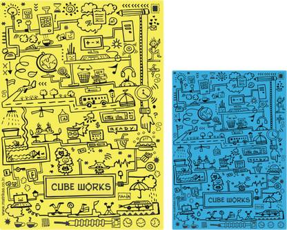 matrikas Cube Works Notebook Single Ruled 70 Pages