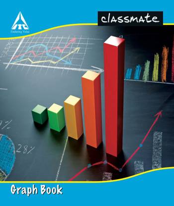 Classmate Blue Graph Book Regular Notebook Ruled 32 Pages