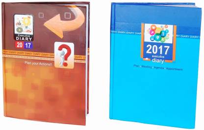 Aahum Sales 2017 Executive Regular Diary Ruled 310 Pages