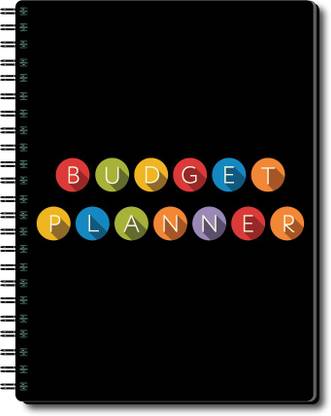 Nourish A4 Size Budget A4 Planner Ruled 90 Pages