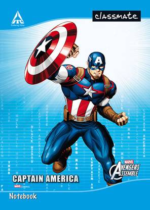 Classmate avengers Regular Notebook single line 96 Pages