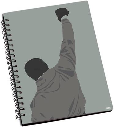 SHOPROCK Rocky Balboa A5 Notebook Single Rule 200 Pages