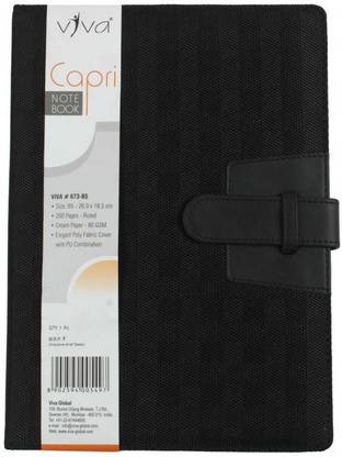 Viva Global Capri B5 Notebook Ruled 200 Pages