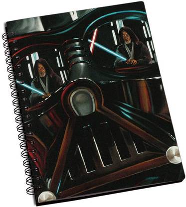 LYCANS In darth Vader Eyes A5 Notebook Ruled 200 Pages