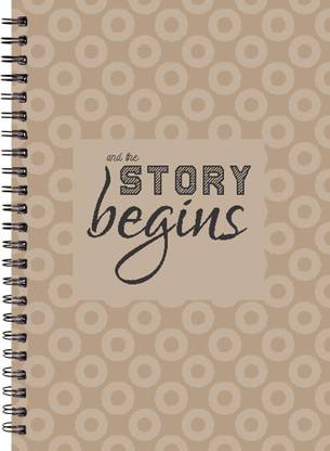 Paper Plane Design Spiral Journal A5 Notebook Unruled 160 Pages