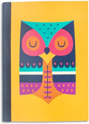 Chumbak Notebook A6 Diary Unruled 80 Pages