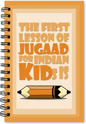 The Design Junction Jugaad A5 Notebook Ruled 160 Pages