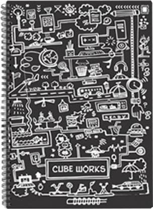 matrikas Cube Works A5 Notebook Ruled 160 Pages