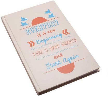 The Crazy Me Everyday is a new Beginning A5 Diary Ruled 140 Pages