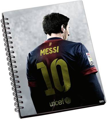 Leepix Messi Fifa A5 Notebook Single Rule 200 Pages