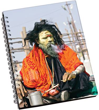 BG fanstore Siddharth Setia Kumbh Allahabad A5 Notebook Ruled 200 Pages