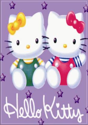 Funktard Hello Kitty (Pack of 2) 180 Pages A4 Notebook Ruled 180 Pages