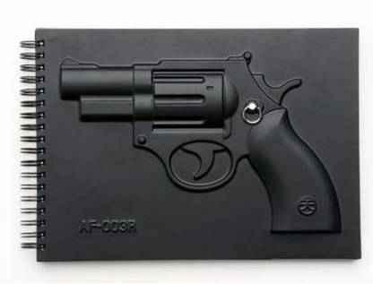 Tootpado Gun A5 Diary Ruled 60 Pages