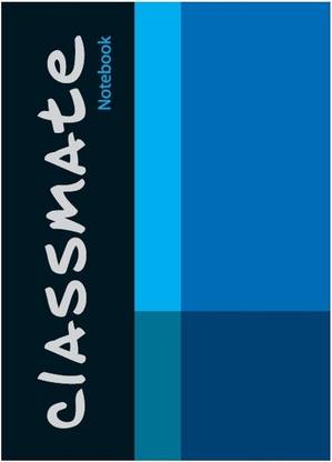 Classmate Stripes (Pack of 2) A4 Notebook Single Rule 180 Pages