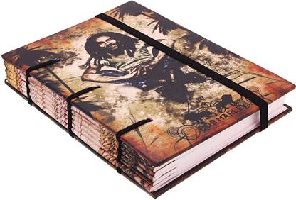 CRAFT CLUB Vintage BOB MARLEY Print In Special Binding Regular Notebook Unruled 144 Pages