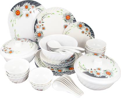 exceed Pack of 40 Melamin Dinner Set