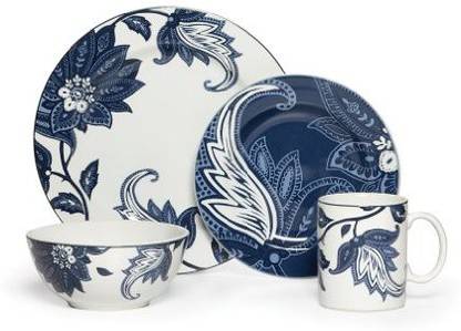 NAUTICA Pack of 4 Dinner Set