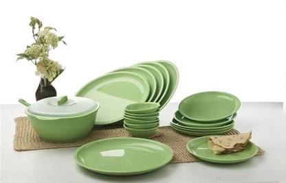 Signoraware Pack of 21 Plastic Dinner Set