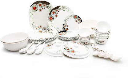 Roni Wares Pack of 40 Melamine Crockery Dinner Set