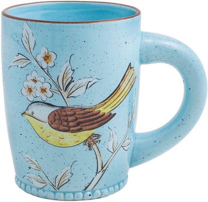 chumbak Flora Bird Coffee Crystal Coffee Mug
